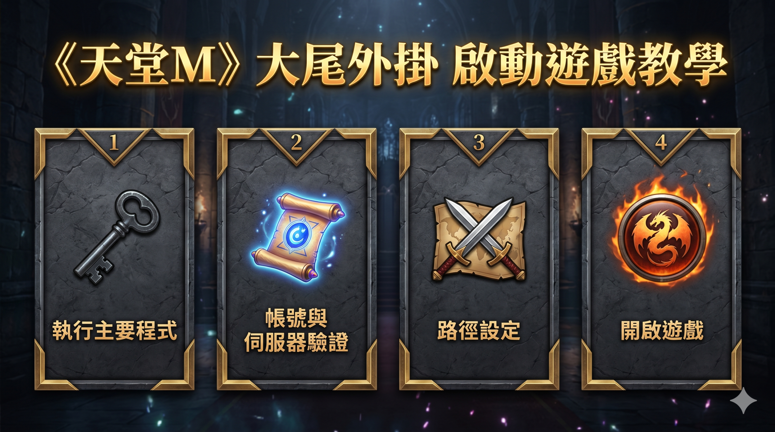 啟動打開遊戲教學